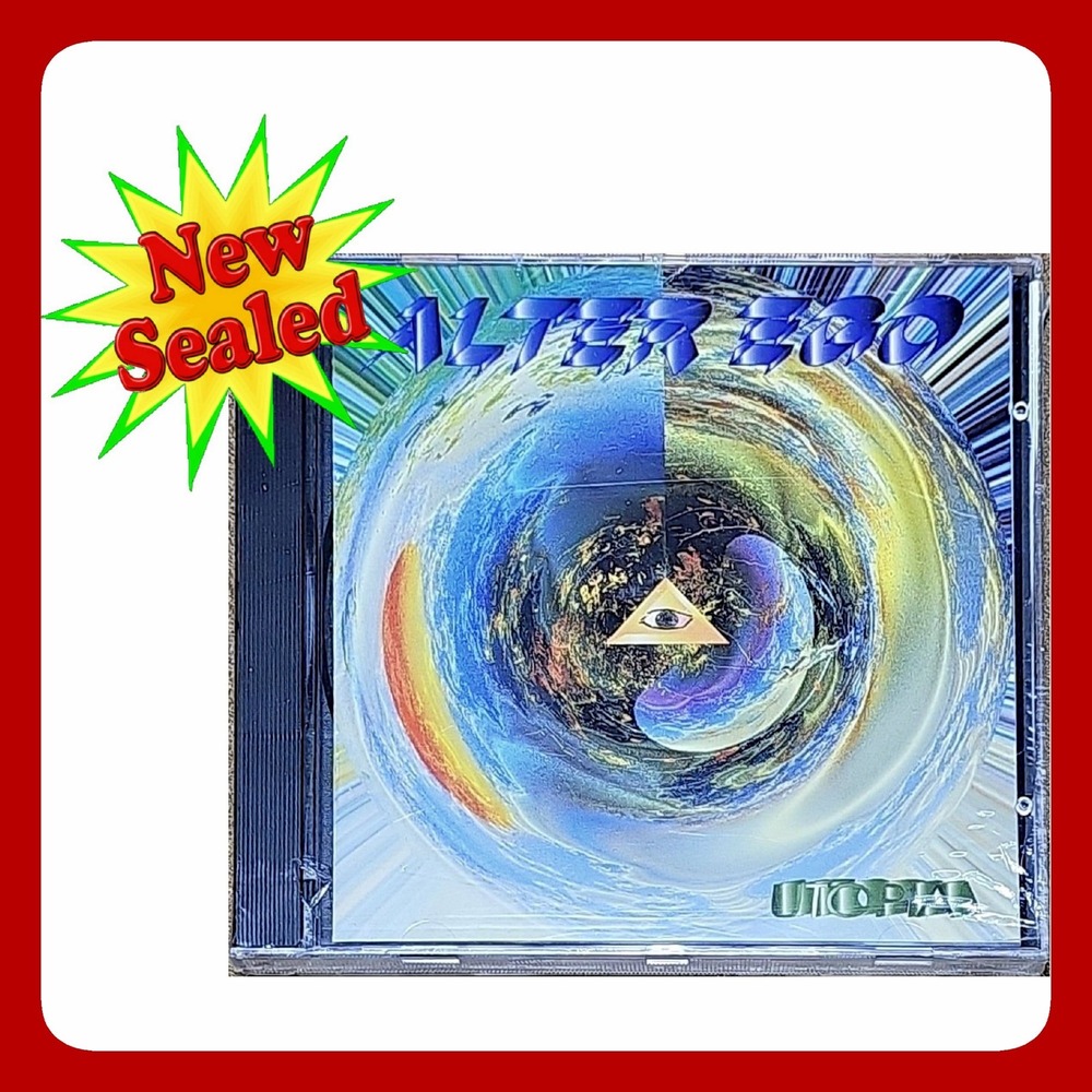 Utopia Alter Ego CD Album 1997 Spanish Rock Sealed New Audio Music Jewel Case‎